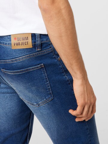 Denim Project Slimfit Jeans 'Mr. Red' i blå