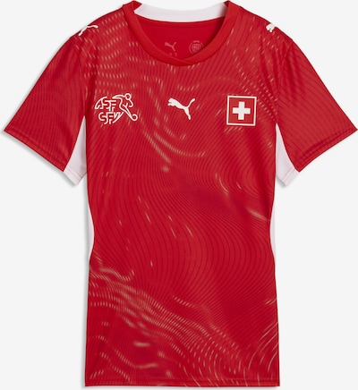 PUMA Tricot 'Schweiz 2026' in de kleur Rood / Wit, Productweergave