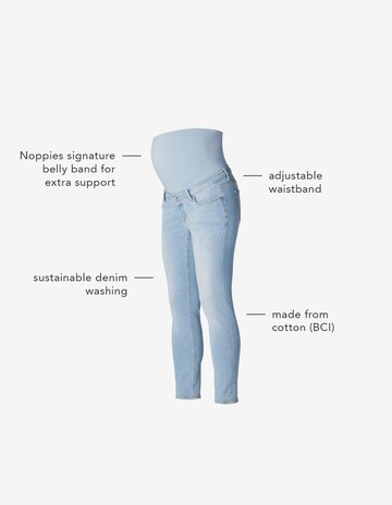 Noppies Slimfit Jeans 'Mila' in Blau