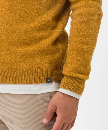 BRAX Sweater 'Rick' in Yellow