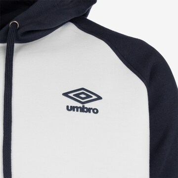 UMBRO Sportsweatshirt in Wit