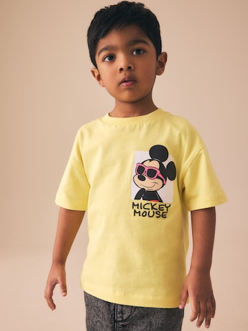 Next Shirt 'Mickey Mouse' in Yellow