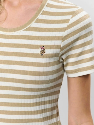 U.S. POLO ASSN. T-shirt ' Carla ' in Weiß