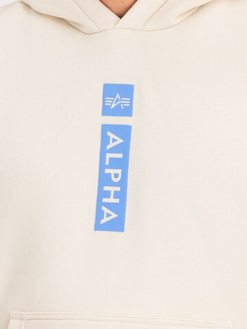 ALPHA INDUSTRIES - Sudadera en beige