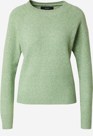 VERO MODAPulover 'VMDoffy' - zelena boja: prednji dio