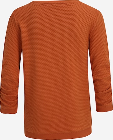 TOM TAILOR Sweatshirt in Brown