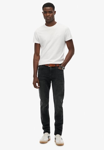 Coupe slim Jean Superdry en gris
