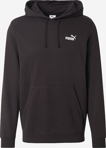 Sweat de sport 'Essentials No. 1' PUMA en noir : devant