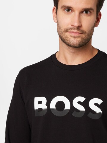 BOSS Green - Sudadera 'Salbo' en negro