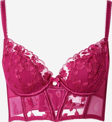 Invisible Soutien-gorge 'JESSAMY' Boux Avenue en violet : devant