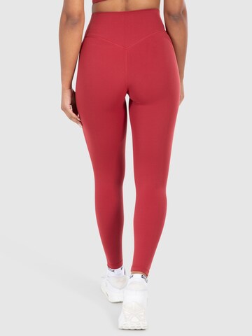 Coupe slim Leggings Smilodox en rouge