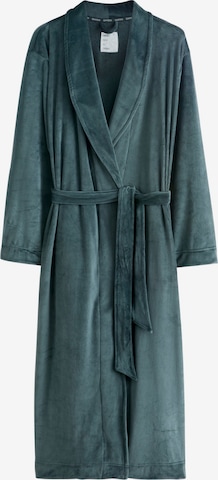 mėlyna Next Ilgas vonios chalatas: priekis