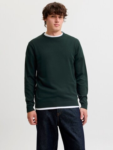 zaļš JACK & JONES Džemperis: no priekšpuses