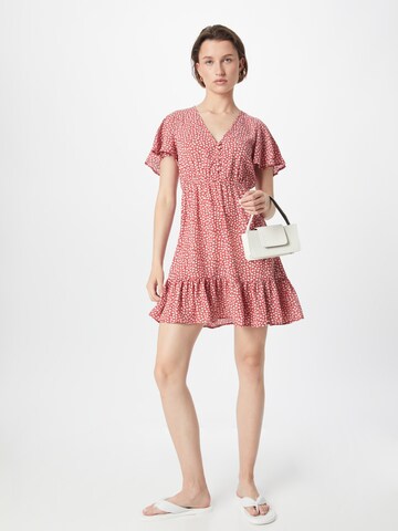 NA-KD Summer Dress in Red