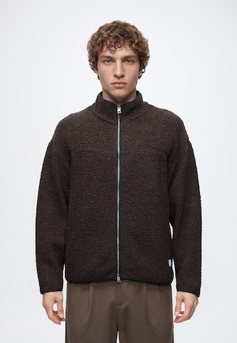 NORSE PROJECTS - Chaqueta polar 'Bjerget' en marrón: frente