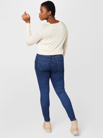 Levi's® Plus Skinny Jeans '720™ High Rise Super Skinny' in Blau