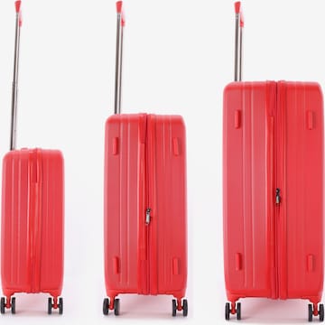 National Geographic Suitcase Set 'Pulse' in Red