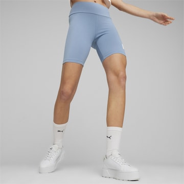 PUMA Skinny Leggings in Blue: front