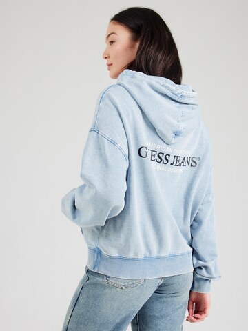 GUESS JEANS Суичър в синьо