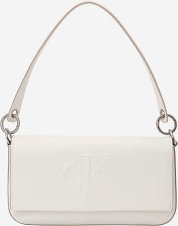 Calvin Klein Jeans Shoulder bag in White: front
