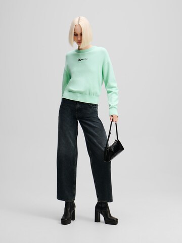 KARL LAGERFELD JEANS Sweter w kolorze zielony