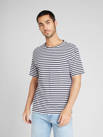 JACK & JONES Majica | modra barva: sprednja stran