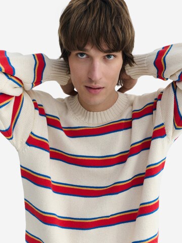 Thinking MU Sweater 'Beto' in Beige