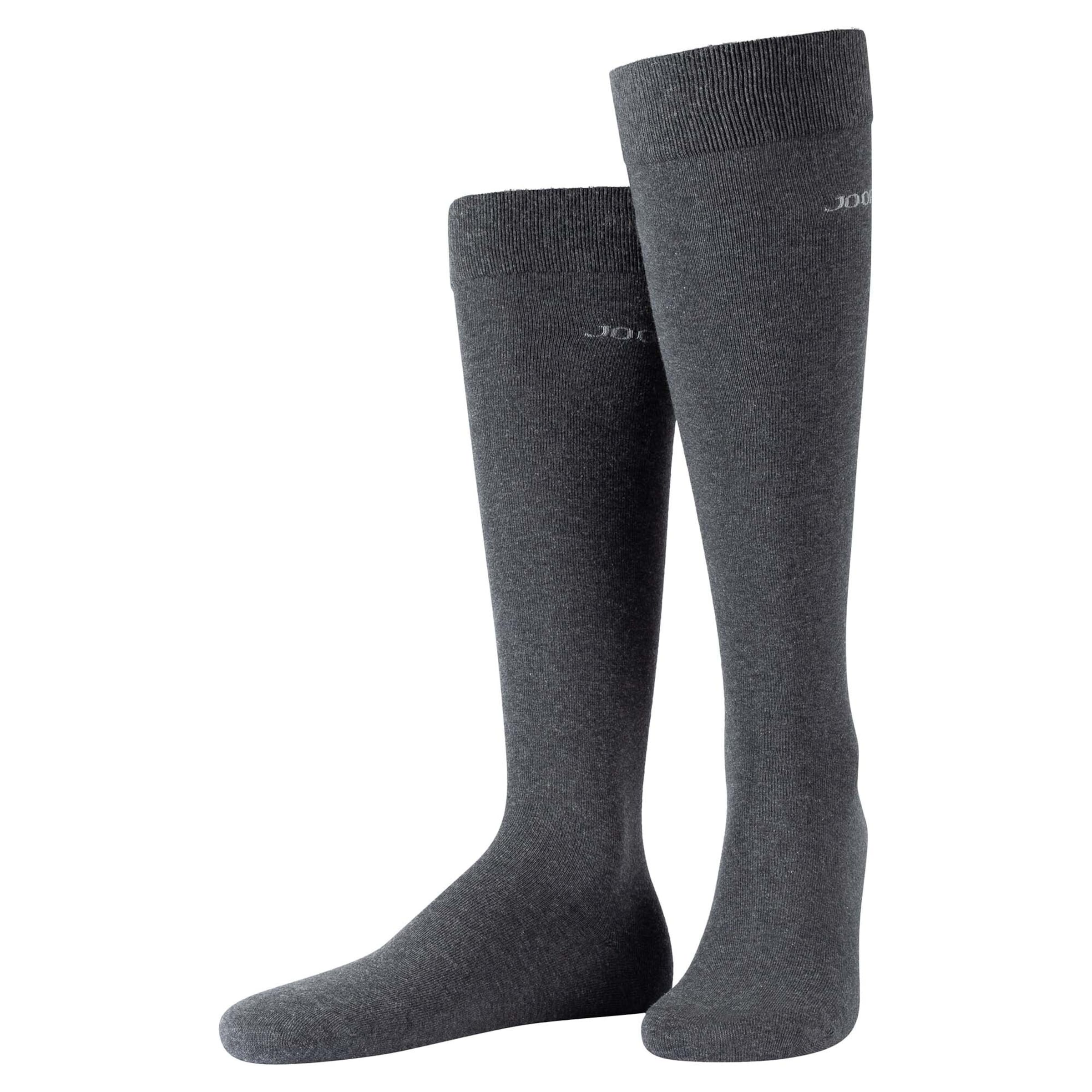 JOOP! Skarpety do kolan w kolorze szary: przód