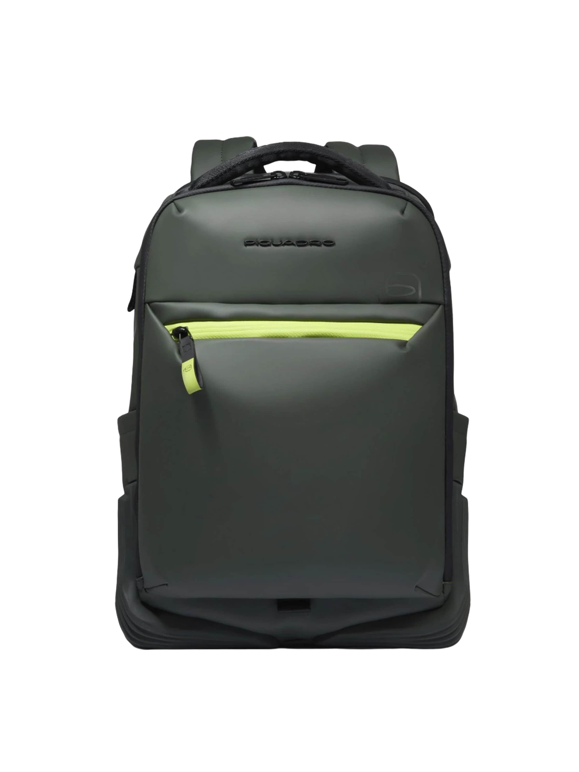 Sac à dos Piquadro en vert : devant