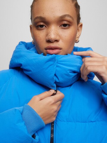 Pull&Bear Winter jacket in Blue