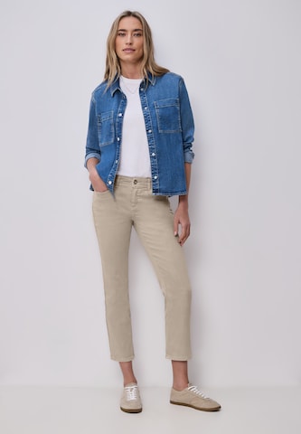 STREET ONE Slim fit Jeans 'Tilly' in Beige