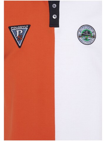 Polo Sylt Shirt in Orange