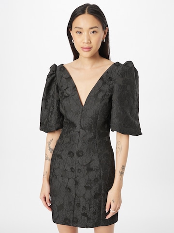 Robe de cocktail 'CECILIA' River Island en noir : devant