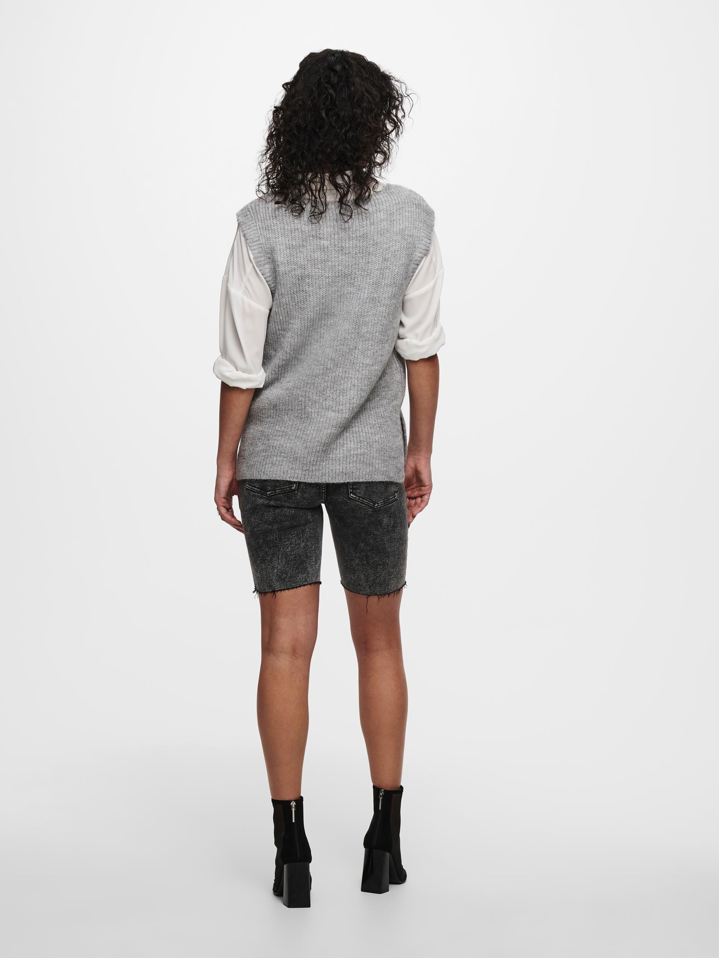 Pulls et mailles Pull-over Cora ONLY en Gris Clair 