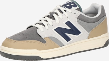 Baskets basses '480' new balance en beige : devant