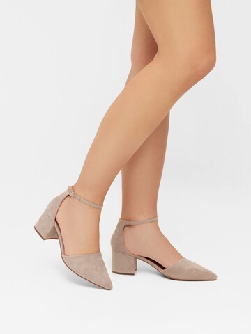 Bianco Pumps 'Divived D'orsay' i beige: forside