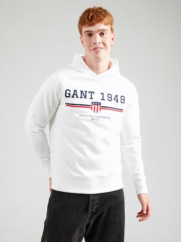 GANT Sweatshirt in White: front