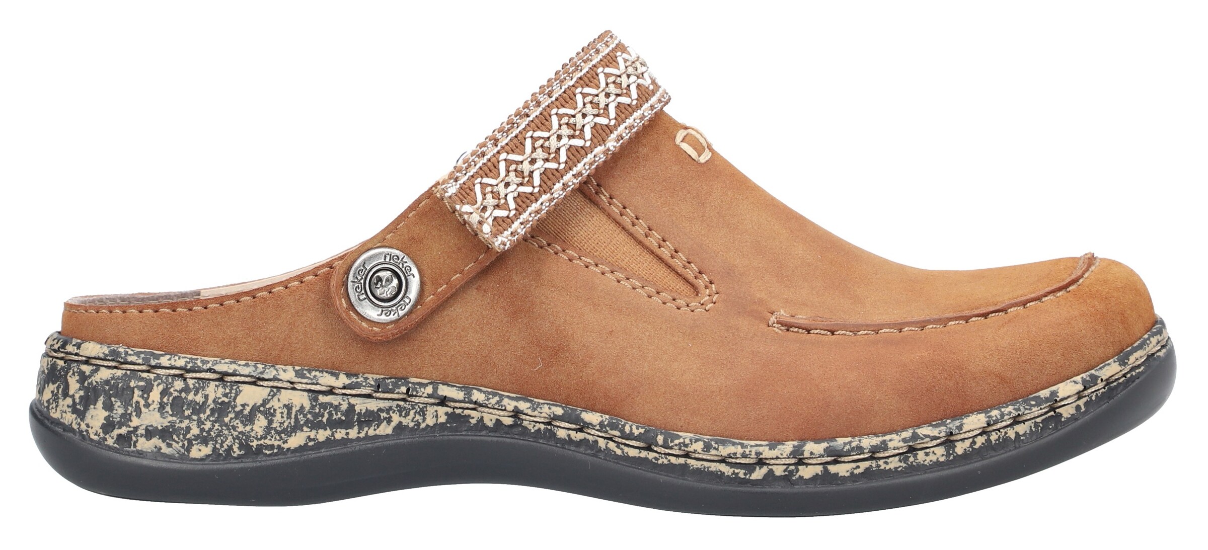 Rieker Clogs in Braun
