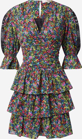 Derhy Kleid 'ADELYS' in grün / mischfarben / rosa / hellrot / schwarz, Produktansicht