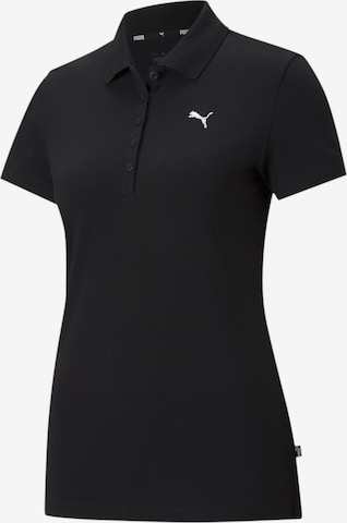 PUMA Poloshirt in Schwarz: predná strana