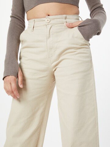 Cotton On - Perna larga Calças 'PARKER' em cinzento