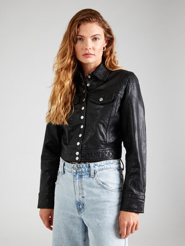 The Kooples Between-season jacket in Black: front