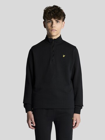 Lyle & Scott Sweatshirt in Black: front