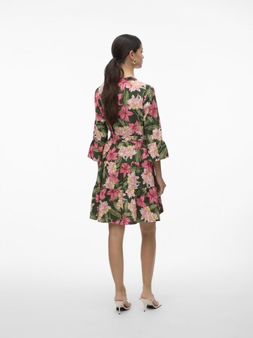 VERO MODA Shirt dress 'ZERA' in Green