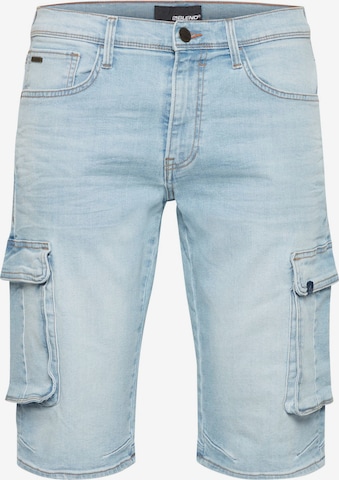 Jeans cargo BLEND en bleu : devant