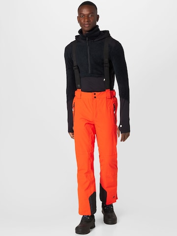 KILLTEC Regular Outdoor Pants 'Enosh' in Orange: front