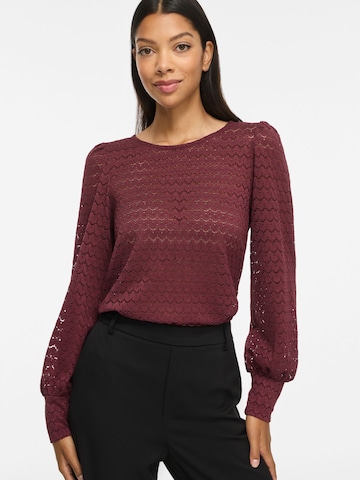 Camicia da donna 'VIDano' di VILA in rosso