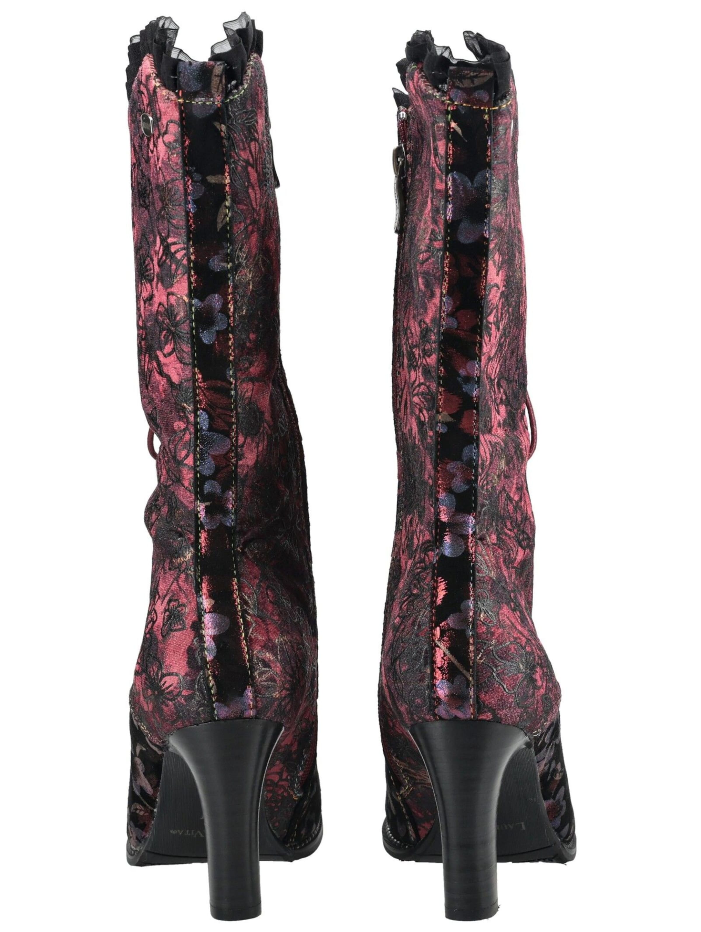 Bottes à lacets Laura Vita en noir