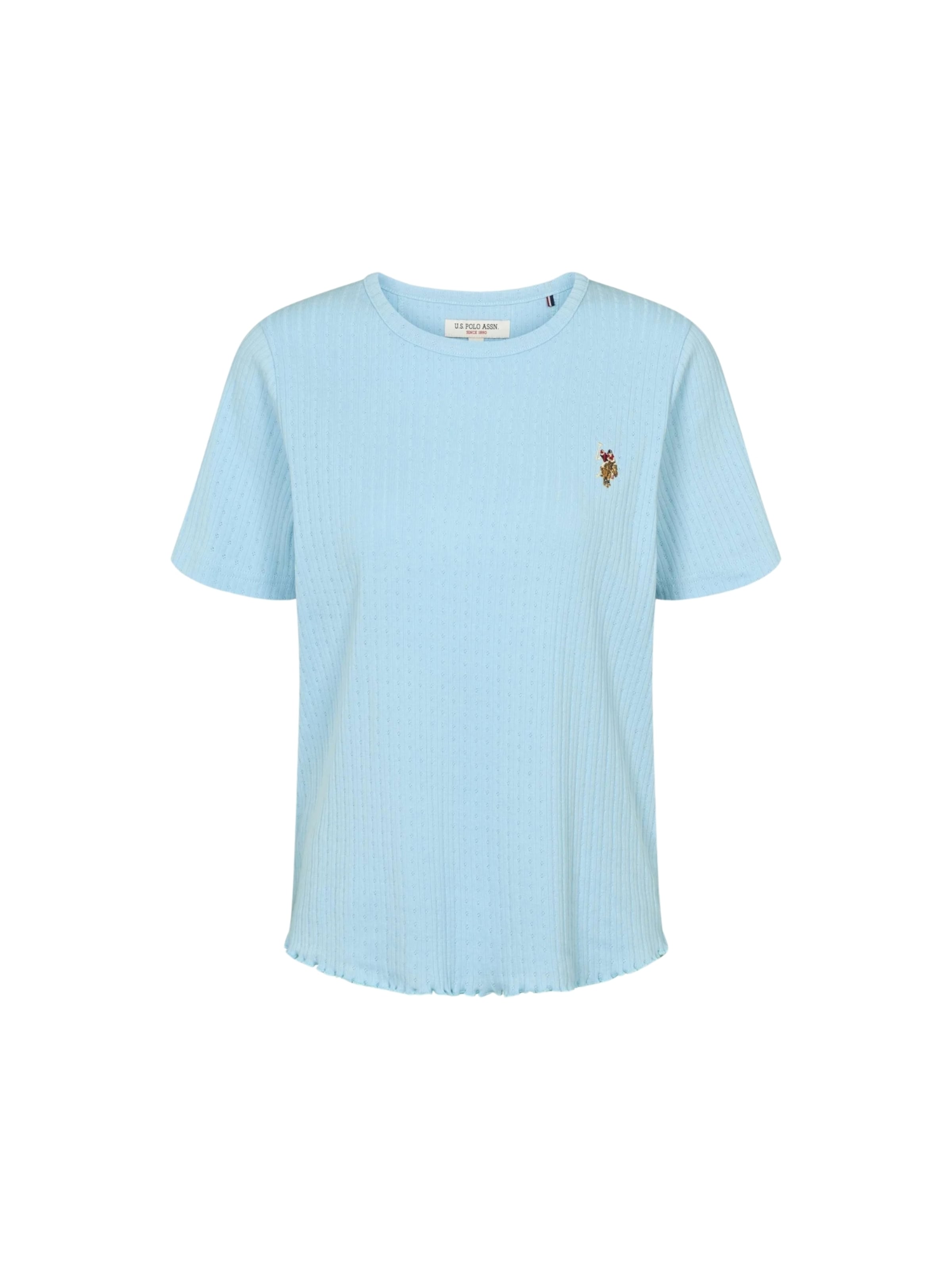 U.S. POLO ASSN. T-Shirt 'UWMaja' in Blau: Vorderseite