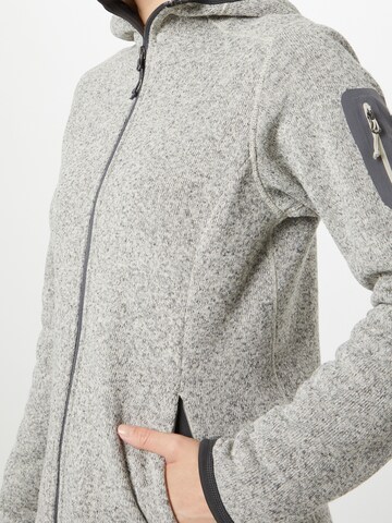 Bergans Fleece Jacket 'Kamphaug' in Grey